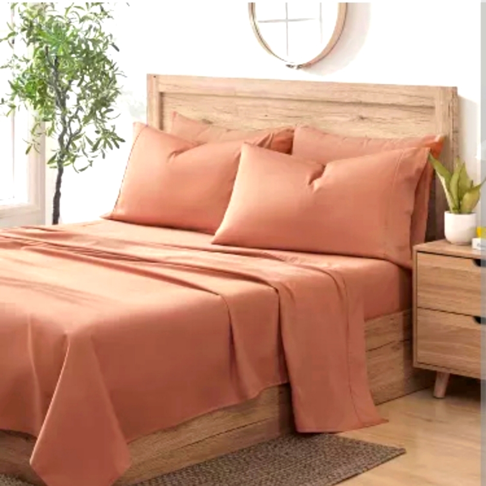 Kindlier organic Queen sheet set